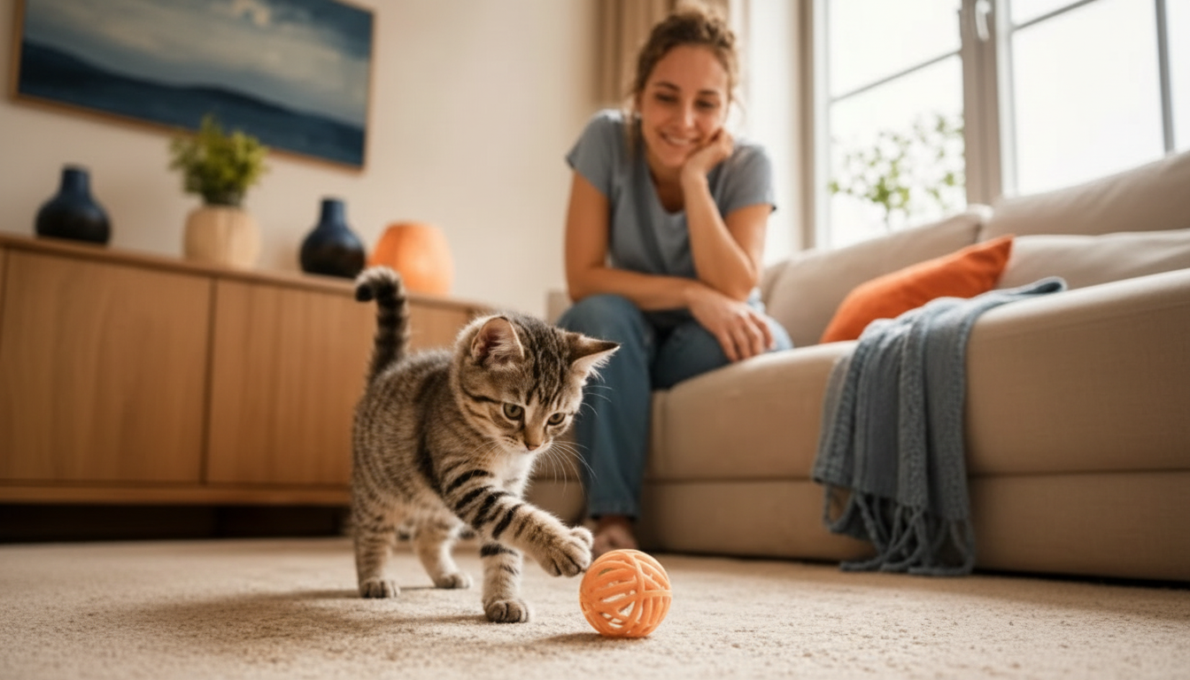 Easy Cat Enrichment Ideas: Simple DIY Play & Routine